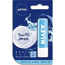 Esranın Dünyası Nıvea Hydro Care Dudak Bakım Kremi, 24 Saat Nem, Aloe Vera, Saf Su ve Doğal Yağlar, Spf 15, Gün Boyu Dudak Bakımı (4,8g)