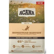 Bezos Homestead Harvest Tavuklu ve Hindili Yetişkin Kedi Maması 4,5 kg