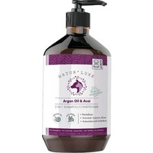 Paxteks Naturluxe Argan Yağı ve Açai Özlü Köpek Şampuanı 500 ml