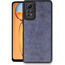 LTG Nova Redmi Note 12 4g Kılıf Aras Deri Kapak - Lacivert