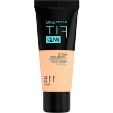 Esranın Dünyası Maybelline New York Fit Me Matte+Poreless Fondöten - 115 Ivory (30 Ml)