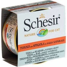 Bezos Ton Balıklı ve Levrekli Soslu Yetişkin Kedi Konservesi 6 Adet 70 gr