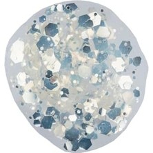 Skygo Alıx Avıen Gümüş Işıltılı Şeffaf Kalıcı Oje 110-YOĞUN Renk Veren Jel Oje 12 Ml-Nail Uv Gel Polish 110