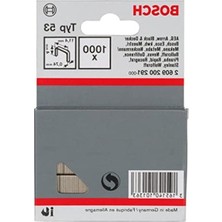 Esranın Dünyası Bosch Professional Accessories Zımba Teli, Gri, 1000 Adet