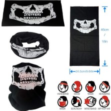 Hereveoyuncak Motorcu Boyunluk Baf Buff Bandana 25X48 cm Modell 7