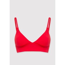 Mavi Kırmızı Bikini Üstü 1914074-10076