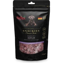Paxteks Snackies Natural Manda Etli Küp Tahılsız Köpek Ödül Maması 170 gr