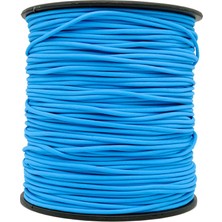 Mg Ropes Bileklik,outdoor 4 mm Paracord Ip NO:122 30 Metre Mavi