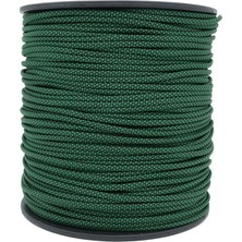 Mg Ropes Bileklik,outdoor 4 mm Paracord Ip No:74 100 Metre Yeşil Siyah Desenli