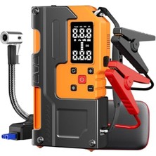 Esranın Dünyası Enshall 4in1 Akü Takviye Cihazı 12.000 Mah Powerbank Özellikli Çantalı Hava Kompresör 1250A