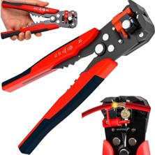 Esranın Dünyası Aee® 5’i 1 Arada Otomatik Kablo Soyucu, Kesici, Kıvırıcı ve Pabuç Sıkma Pensesi | Automatic Wire Stripper & Crimper – 0.2-6 Mm² Ayarlanabilir Soyma Uzunluğu, Ergonomik Tutma Kolu