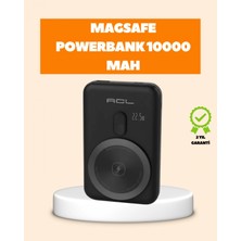 Marsilyan LCD Ekranlı Kablosuz Powerbank Type C ve USB Çıkışlı