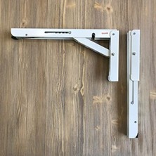 Esranın Dünyası Katlanır Tekne Karananan Masa Ayağı 30CM 1 Takım Beyaz,