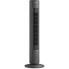 Esranın Dünyası Philips 5000 Serisi Kule Tipi Fan, 105 cm Ince Tasarım, Uzaktan Kumanda, Zamanlayıcı, 3 Hız, 3 Mod, 40W, Güçlü ve Sessiz Hava Akışı, Aromaterapi Için Uygun, Koyu Gri (CX5535/11)