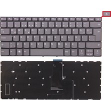 Afila Lenovo Ideapad 320S-15IKB 320S-15ISK Notebook Klavyesi Laptop Tuş Takımı (Füme, Gri TR)