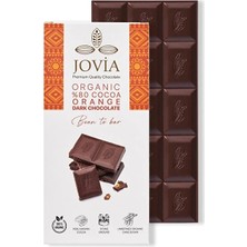 Jovia Organik %80 Kakao Portakallı Çikolata