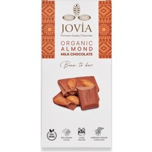 Jovia Organik Bademli Sütlü Çikolata 85 gr