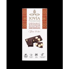Jovia Organik %70 Bitter Çikolata Fındıklı 85 gr