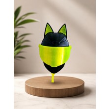 Alse 3D Açılır Visörlü Kask Anahtar Askılığı