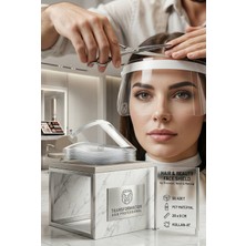 Transformacion 50 Adet Saç Kesimi Duş Makyaj Yüz Koruma Siperliği 716414