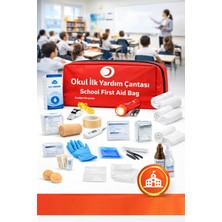 Doğal Eczane Okul Ilk Yardım Çantası, Sınıf Ilk Yardım Çantası Yönetmeliğe Uygun 50 Parça