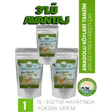 Nungtime 3 Paket Anadolu Köyleri Tanzim Birliği Stres Karşıtı Çay Melisa Passiflora ve Hint Fesleğeni 3X30 Adet