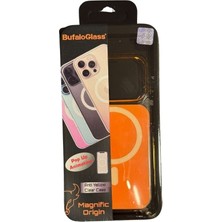 Bufaloglass iPhone 17 Promax Origin Case Cosmic Orange Crystal Kılıf