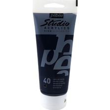 Pebeo 831 / 40 Yüksek Viskoziteli Acrylıc Studıo Boya 100 ml Payne's Grey Renk Özelliği