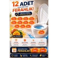 Fresh Clip Mango WC ve Ortam Kokusu – 12’li Avantaj Paket