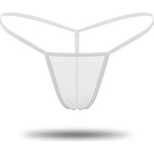 Colezium Transparan Tül String Tanga