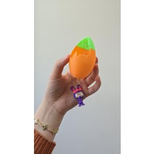 Fantastik Store Kırılan Yumurta  3D  Anahtarlık 1 Adet Tilki