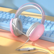 Skygo Aula S505 Rgb USB Gaming Mikronfonlu Oyuncu Kulaklığı Pembe