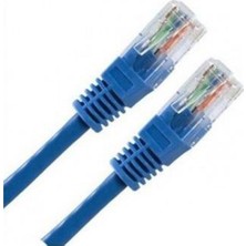 Bst 10 Metre Cat6 Patch Kablo Mavi Yüksek Performans ve Evrensel Uyumluluk ile