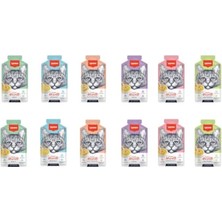 Esranın Dünyası Karışık Aromalı Kedi Çorbası (50GR x 12 Adet) Sıvı Kedi Ödülü