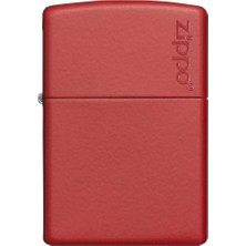 Zippo 233ZL Kırmızı Renk Çakmak Benzinli Yakıt ile Premium Tasarım Özelliği