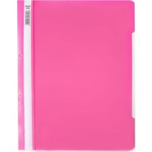 Noki 10'lu A4 Boy Telli Dosya Pembe Renk ile Belgelerinizi Güvenle Saklayın