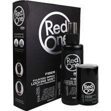 Redone Men Saç Dolgunlaştırıcı Saç Fiberi Saç Tozu+Sprey 2Li Set