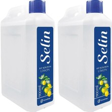 Selin Limon Kolonya 900 Ml Bidon 2'li Set