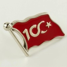 Tak Calıştir Cumhuriyetin 100. Yılına Özel Yaka Rozet