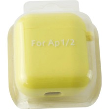 Tak Calıştir Airpods 1-2 Nesil Uyumlu Kablosuz Silikonlu Kulaklık Kılıfı