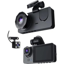 Esranın Dünyası 3 Kameralı /1080P Ultra Kaliteli/wifi Özellikli/g-Sensör/gece Görüş/araç Içi Araç Kamerası