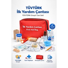 Doğal Eczane Otobüs Ilk Yardım Çantası Tüvtürk Muayene Uyumlu Trafik Yönetmeliğine Uygun 35 Parça