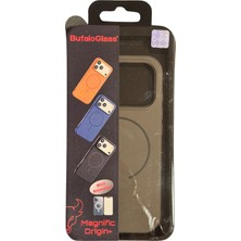 Bufaloglass iPhone 17 Pro Origin+ Case Grey Silikon Kılıf