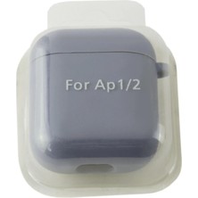 Tak Calıştir Airpods 1-2 Nesil Uyumlu Kablosuz Silikonlu Kulaklık Kılıfı