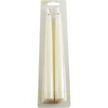 Tak Calıştir 2 Adet Işıklı Şamdan Mum 25 cm