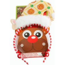 Tak Calıştir Noel Baba Şapkası Yılbaşı Taç
