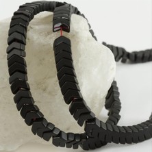 Tak Calıştir 8 mm Mat Çavuş Hematit Doğal Taş