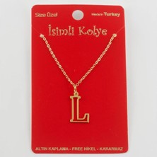 Tak Calıştir Prinç Harfli Kolye