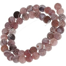 Tak Calıştir Akik Taşı Mat 8 mm