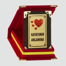 Tak Calıştir Hayatımın Anlamına Plaketi